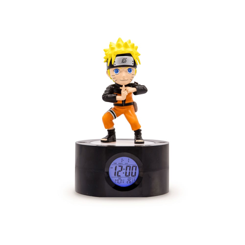 Naruto Shippuden despertador con luz Naruto 18 cm