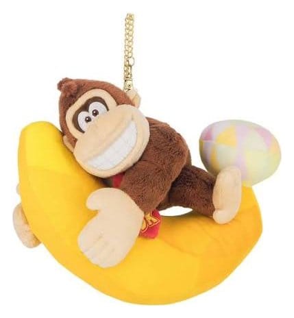 Donkey Kong Bananza Llavero Donkey Kong & Banandium Jumbo 22 cm