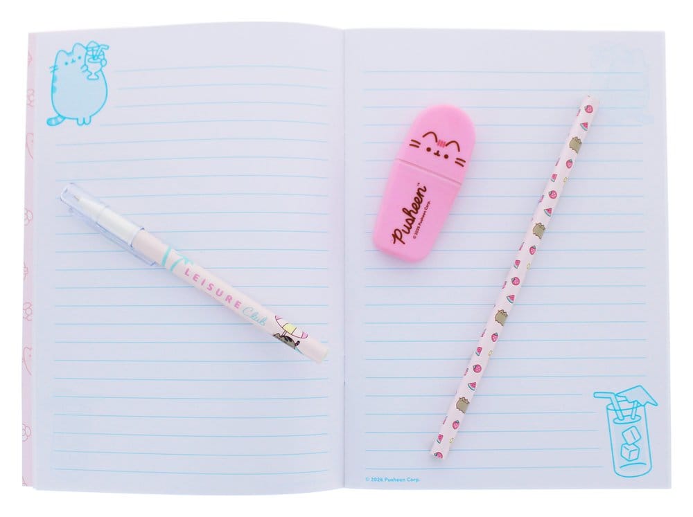 Pusheen Juego Para Escribir de 7 Piezas