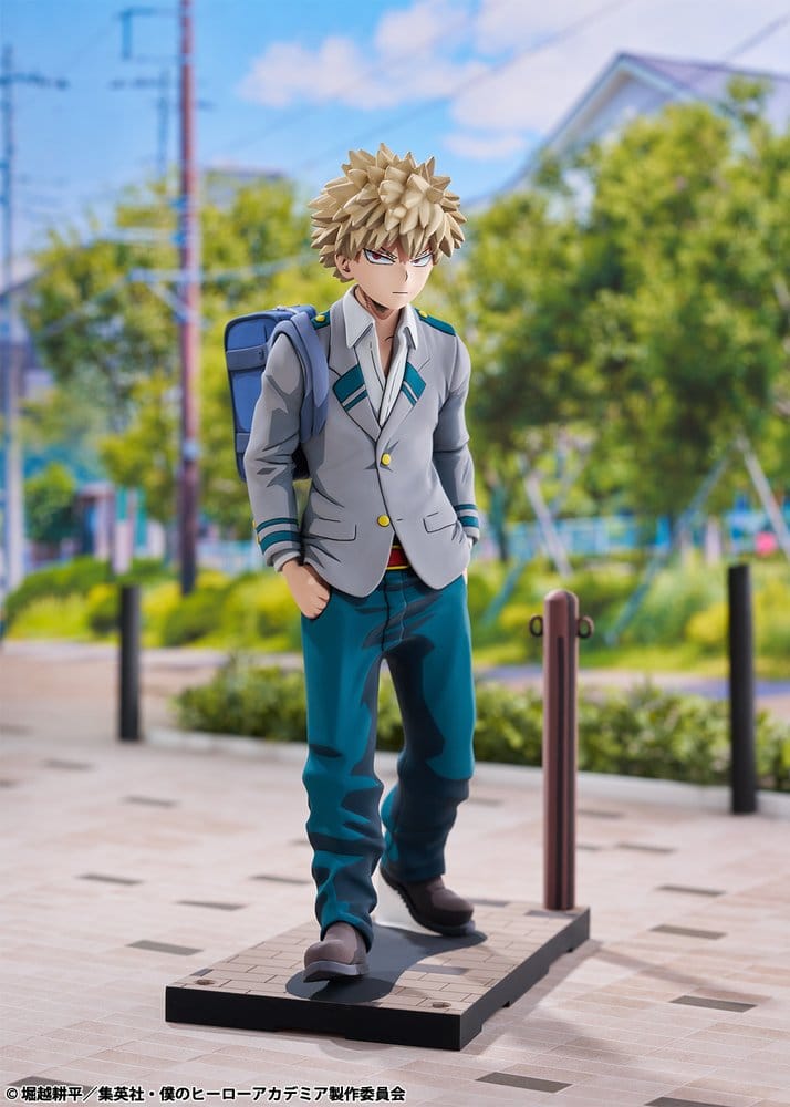 My Hero Academia Figura PVC 1/8 Katsuki Bakugo U.A. High School Uniform 2Dimensioning version 23 cm