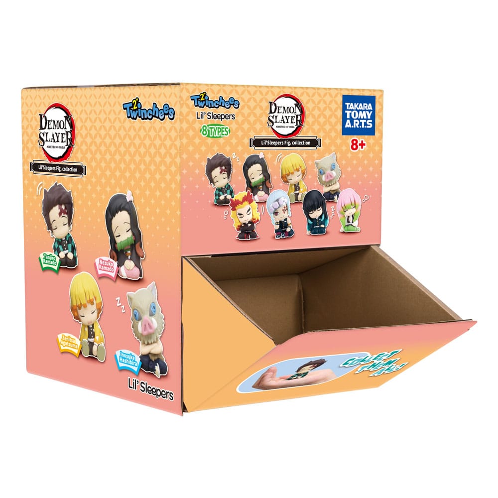 Demon Slayer: Kimetsu no Yaiba Minifiguras Twinchees Lil´Sleepers Wave 2 5 cm Expositor (24)