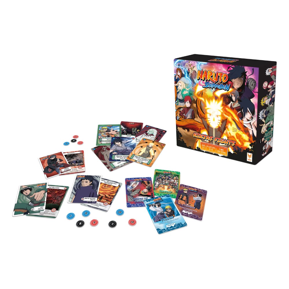 Naruto Juego de Cartas Combatte de Ninjas *Edición inglés*