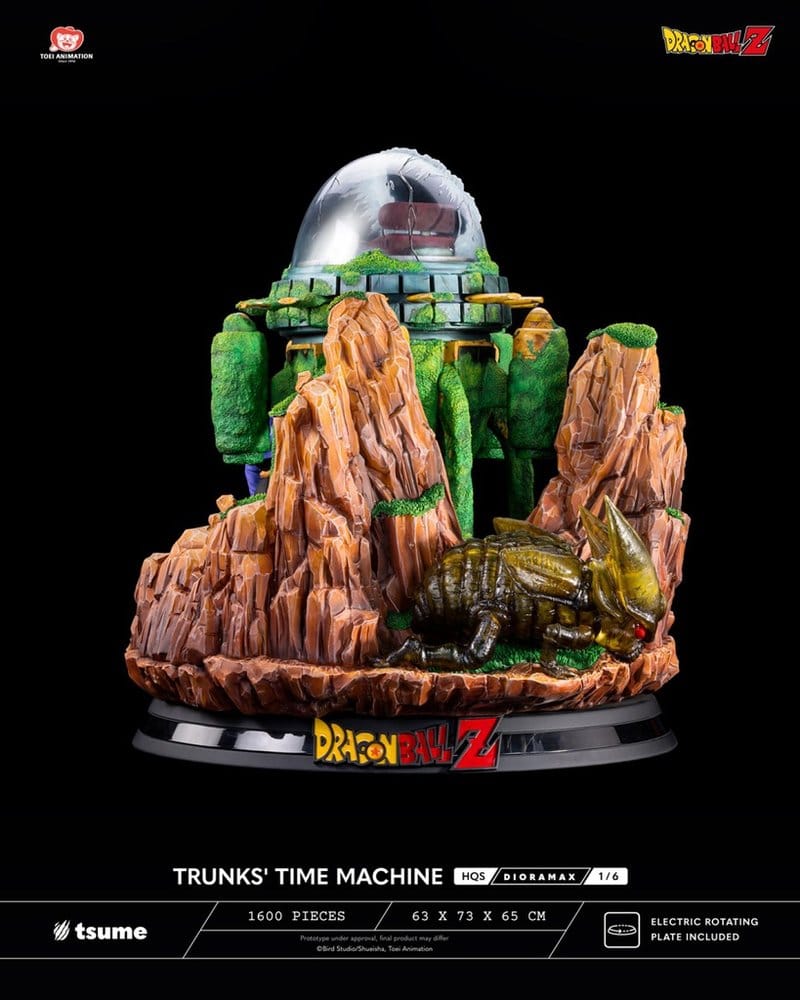 Dragon Ball Z Figura 1/6 HQS Dioramax Trunks' Time Machine