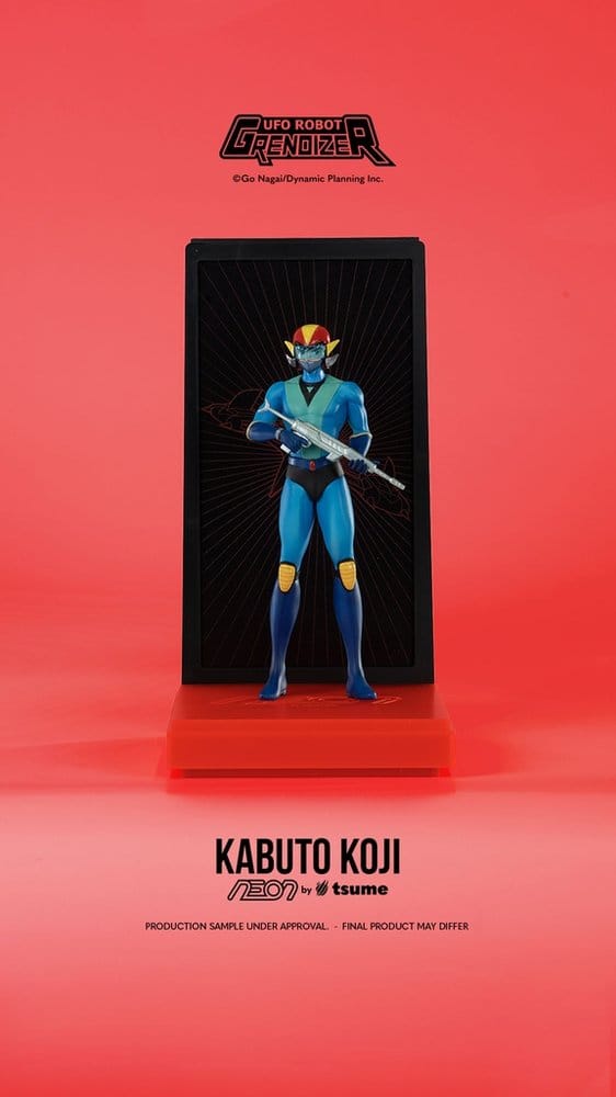 Grendizer Neon Figura 1/9 Kabuto Koji - Alcor 25 cm