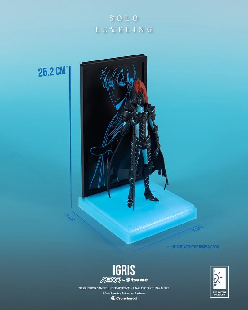 Solo Leveling Figura Neon 1/9 Igris 20 cm