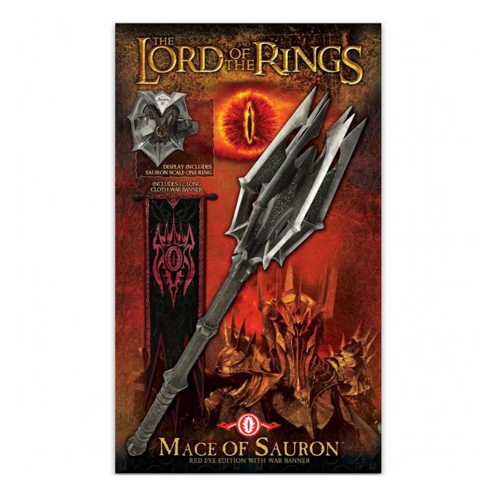 El Señor de los Anillos Réplica 1/1 Mazo de Sauron con Anillo Único - Z POP Toys