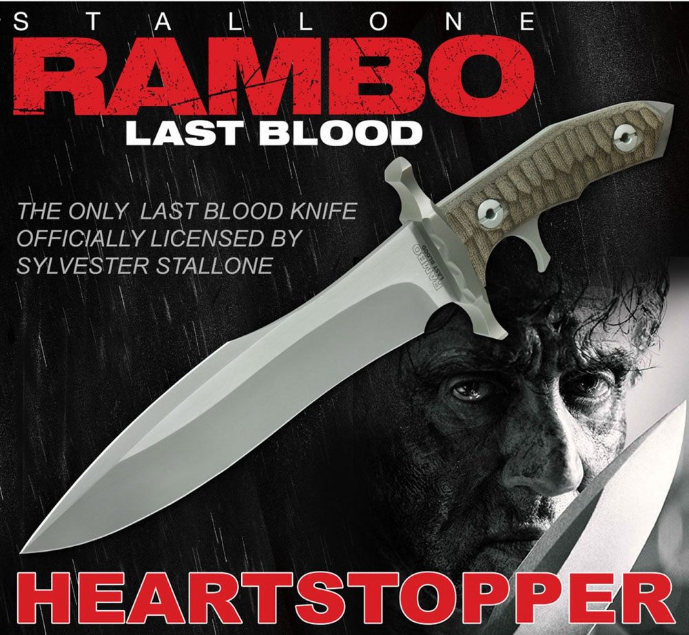 Rambo: Last Blood Réplica 1/1 Cuchillo Heartstopper - Z POP Toys