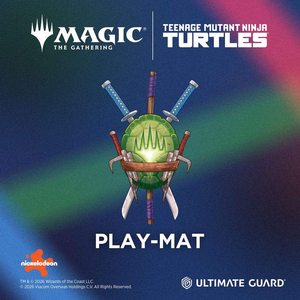 Ultimate Guard Play-Mat Magic: The Gathering | Teenage Mutant Ninja Turtles - Black Uncommon