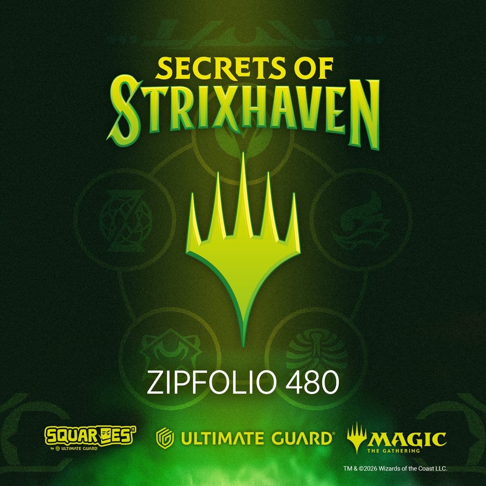 Ultimate Guard Zipfolio 480 Xenoskin Magic: The Gathering "Secrets of Strixhaven" - Quandrix