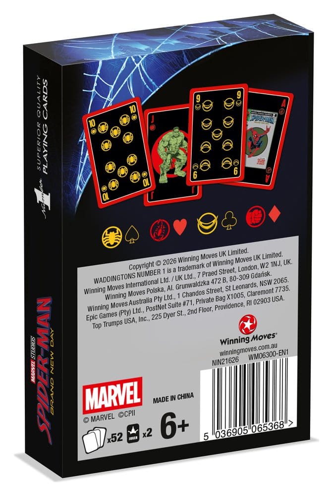 Spider-Man No.1 Juego de cartas *ALEMÀN*