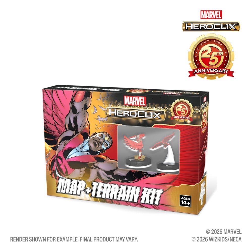 Marvel HeroClix: 25th Anniversary Kit de Mapa y Terreno