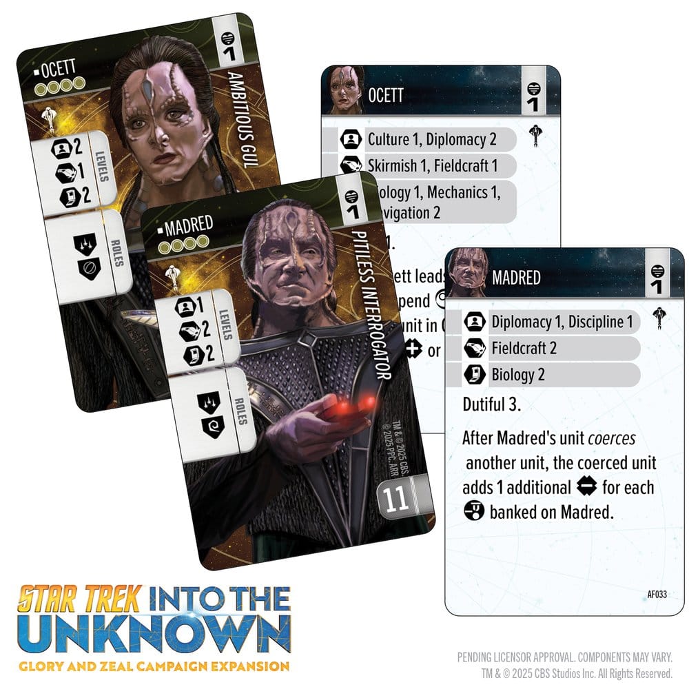 Star Trek: Into the Unknown Expansión del Juego de Miniaturas Glory and Zeal *Edición Inglés*