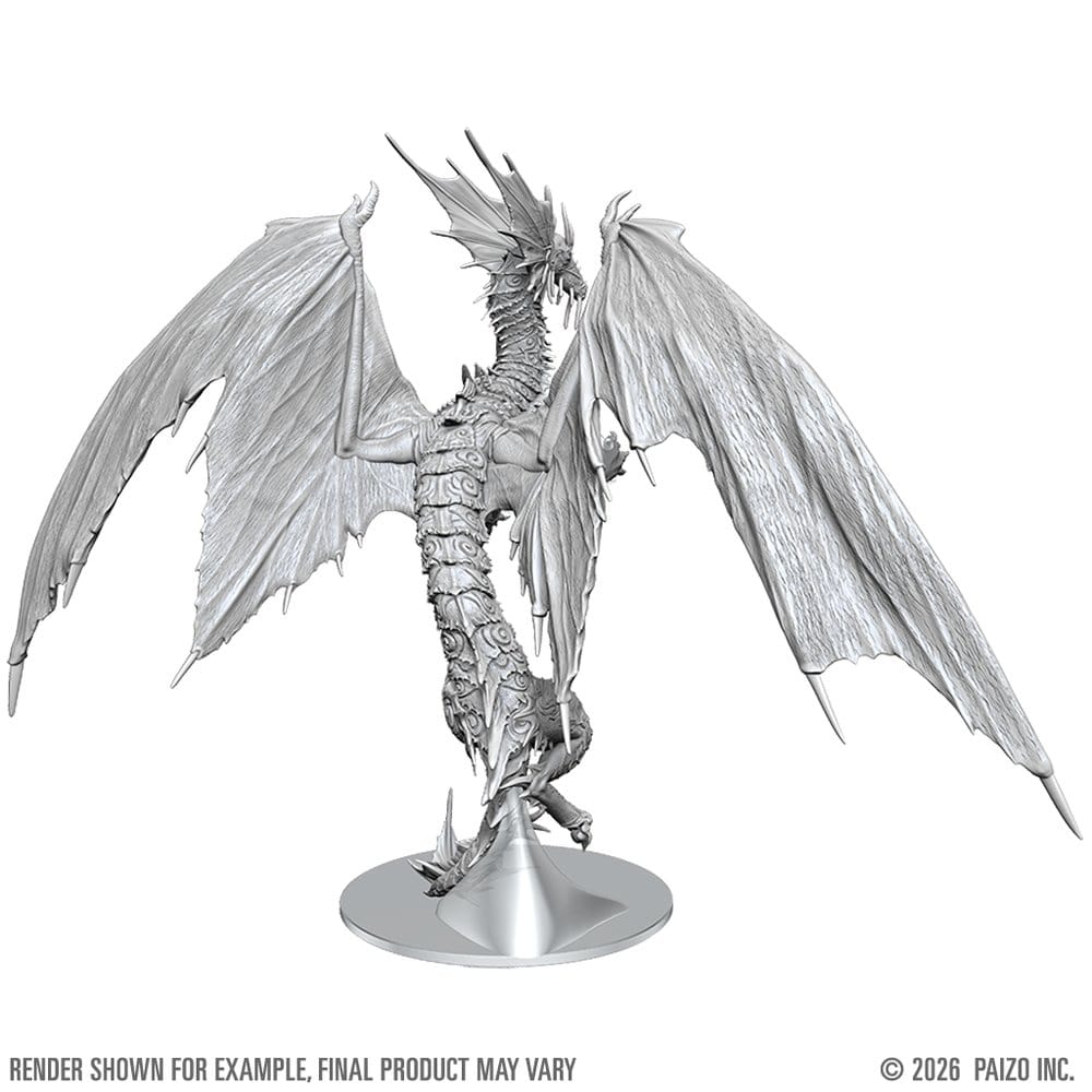 Pathfinder Deep Cuts Boxed Miniatura sin pintar Adult Mirage Dragon 23 cm