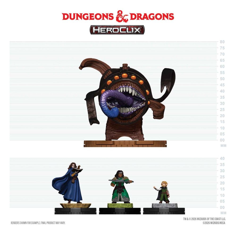 Dungeons & Dragons HeroClix: Set de Figuras Tavern Trouble 18 cm