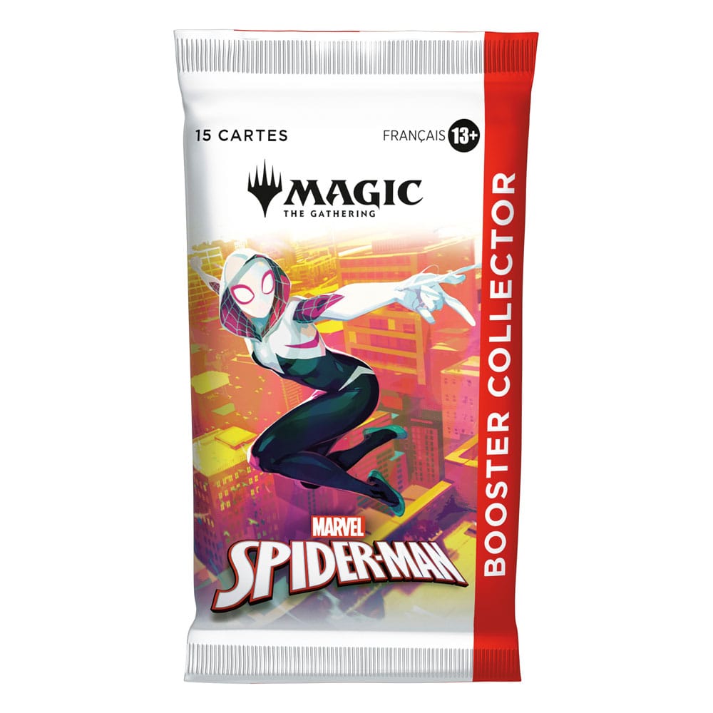 Magic the Gathering Marvel's Spider-Man Caja de Sobres de coleccionista (12) francés