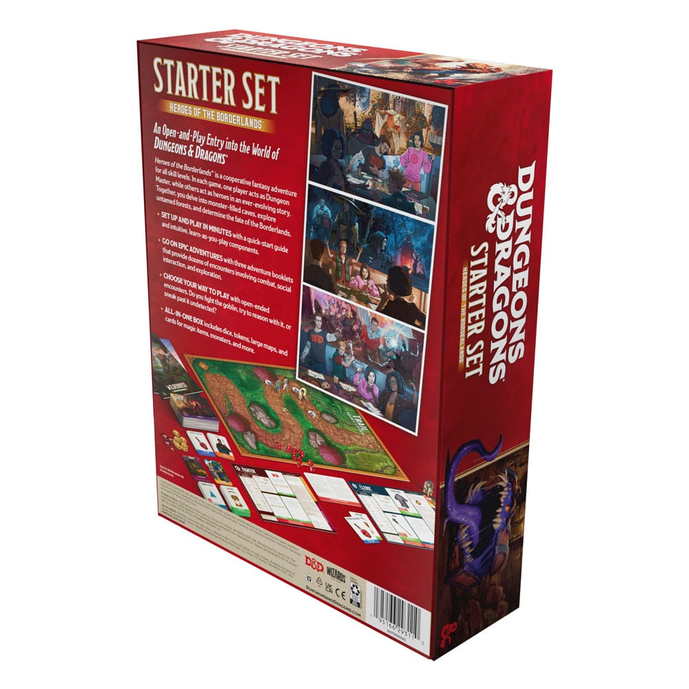 Dungeons & Dragons RPG Caja de inicio: Heroes of the Borderlands Inglés