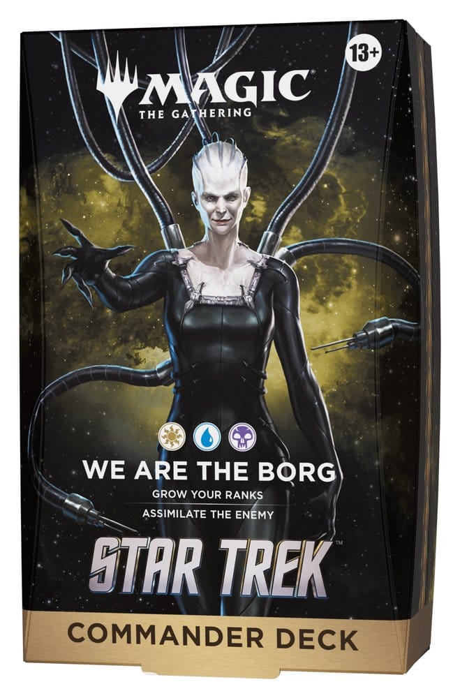 Magic the Gathering Star Trek Mazos de Commander Caja (4) inglés