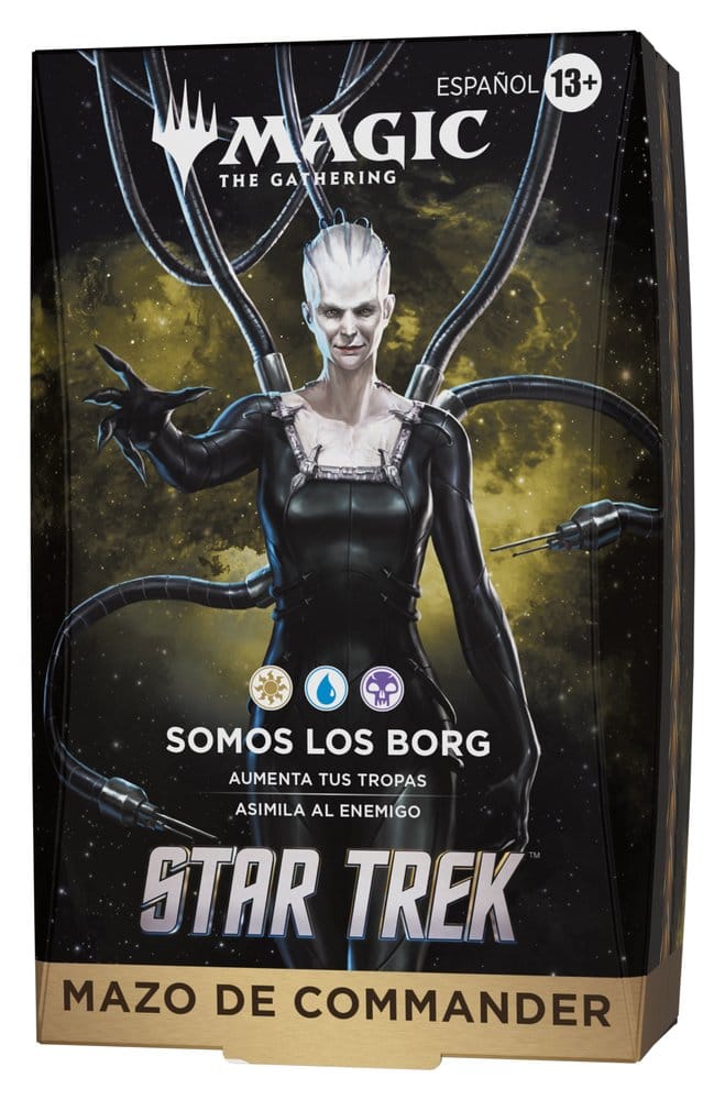 Magic the Gathering Star Trek Mazos de Commander Caja (4) castellano