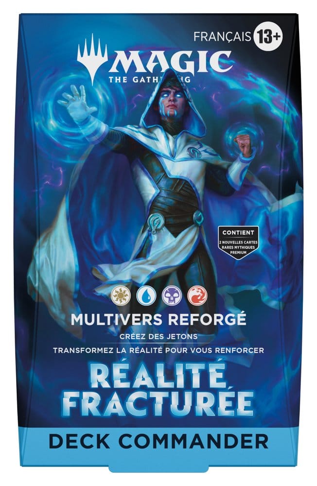 Magic the Gathering Réalité fracturée Mazo de Commander Multiverse Reforged Assortment (4) francés