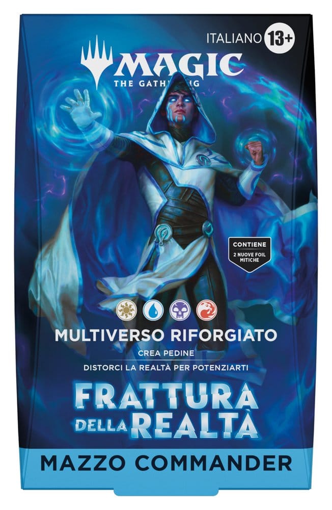 Magic the Gathering Frattura della Realtà Mazo de Commander Multiverse Reforged Assortment (4) italiano