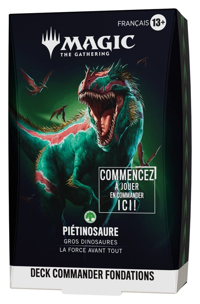 Magic the Gathering Mazos de Commander de Cimientos Caja (5) francés