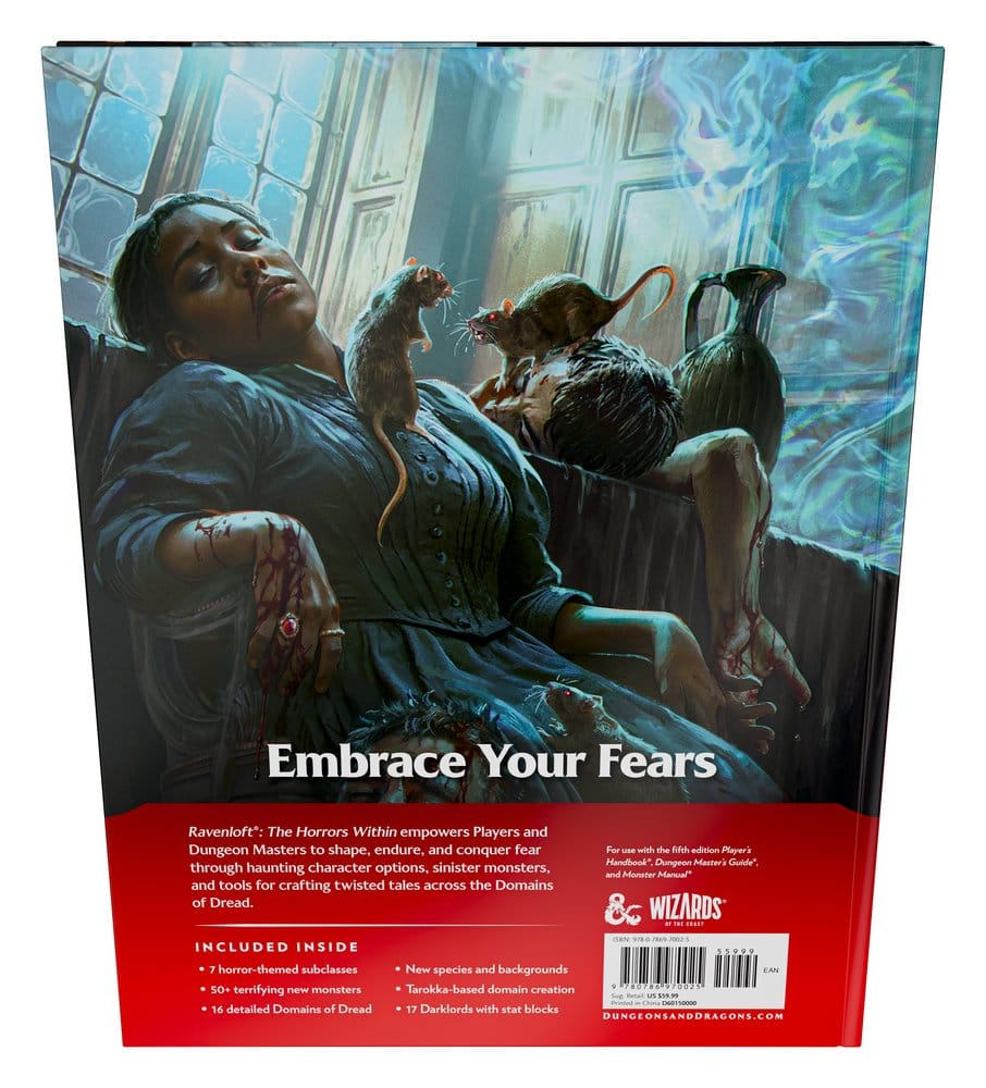 Dungeons & Dragons RPG Ravenloft: The Horrors Within Libro *Edición Inglés*