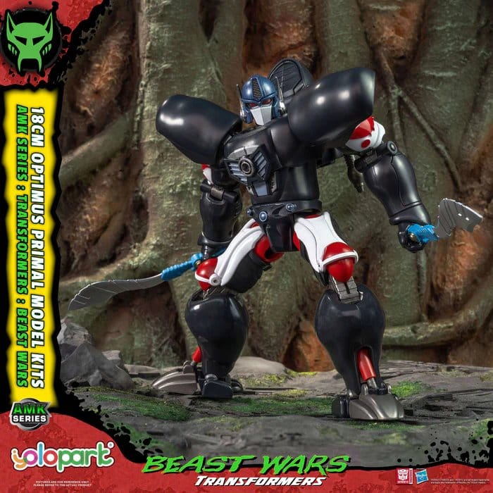 Transformers: Beast Wars Maqueta Plastic Model Kit AMK Series Optimus Primal 18 cm
