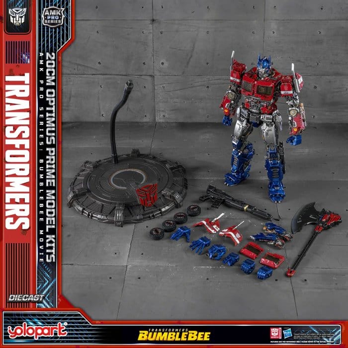Transformers: Bumblebee Maqueta Plastic Model Kit AMK PRO Series Optimus Prime 20 cm