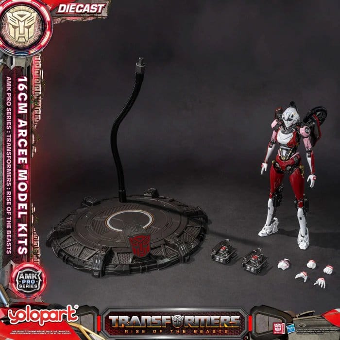 Transformers: Rise of the Beasts Maqueta AMK Pro Series Arcee 15 cm