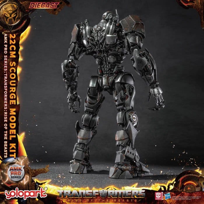 Transformers: Rise of the Beasts Maqueta AMK Pro Series Scourge (Oversea Version) 22 cm