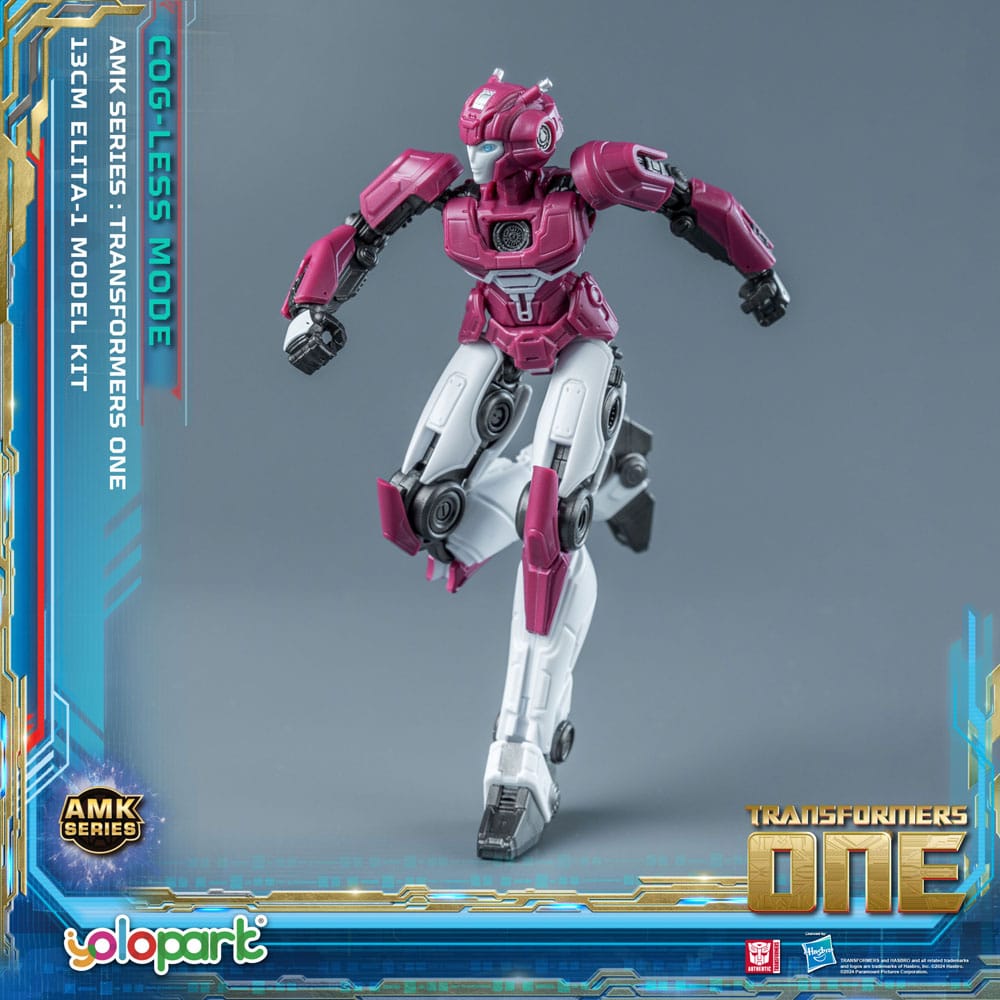 Transformers 8 One Maqueta AMK Mini Series Elita-1 13 cm
