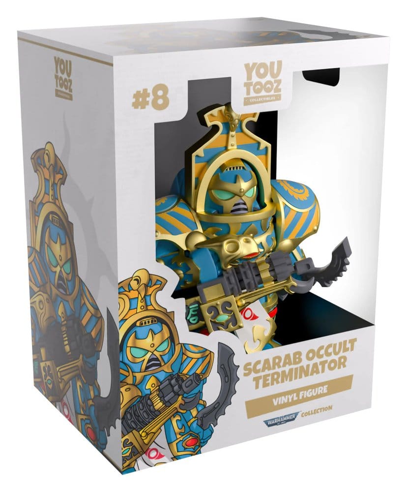 Warhammer 40,000: Space Marine 2 Figura Vinyl Scarab Occult Terminator 14 cm