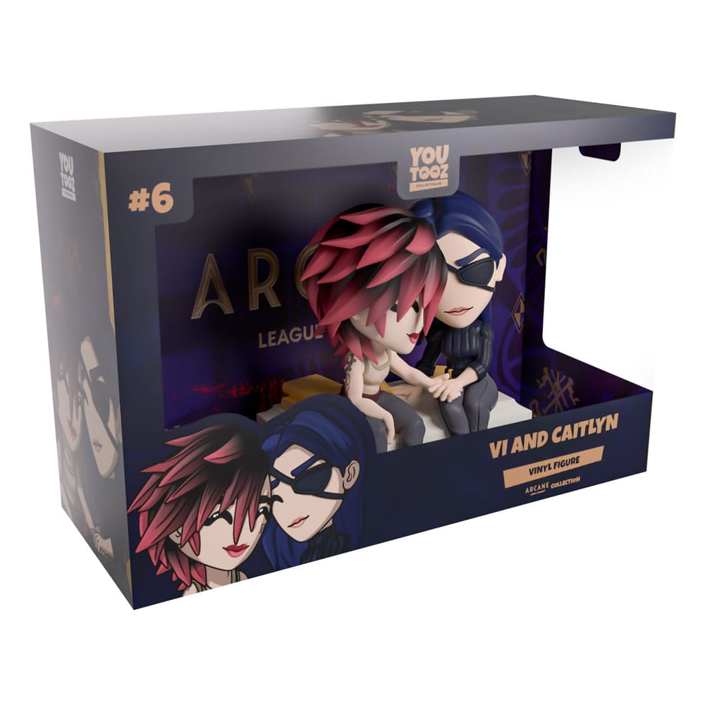 Arcane Pack de 2 Figuras Vinyl Vi & Caitlyn 11 cm - Z POP Toys