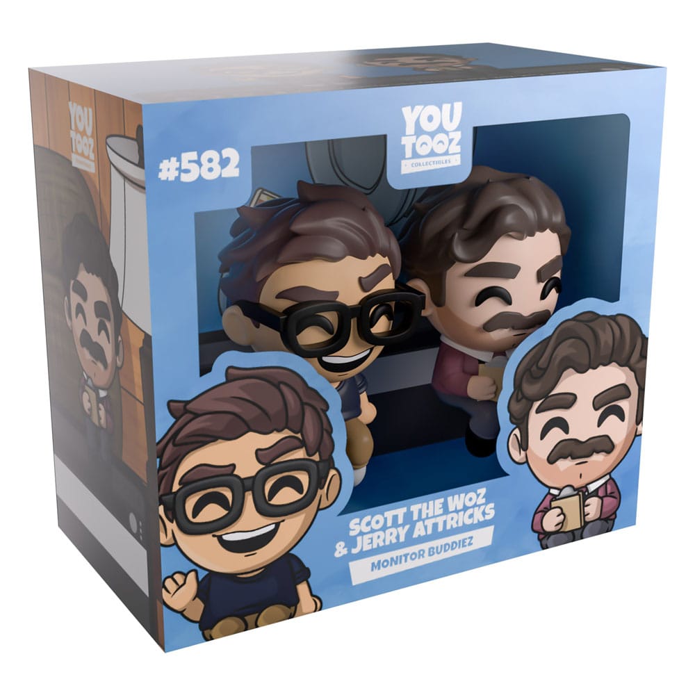 Scott the Woz Co. Figuras Vinyl Scott the Woz & Jerry Attricks Monitor Buddiez