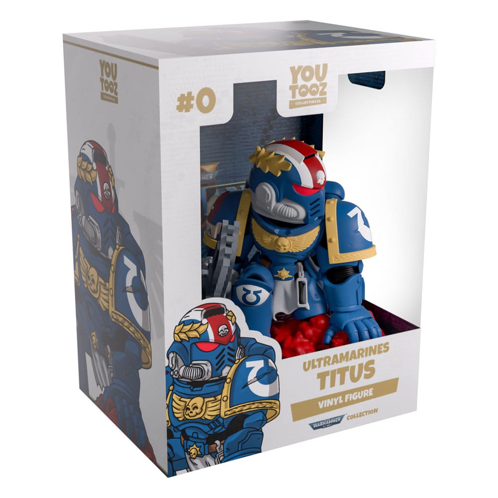 Space Marine 2 Figura Viny Ultramarines Titus 10 cm - Z POP Toys