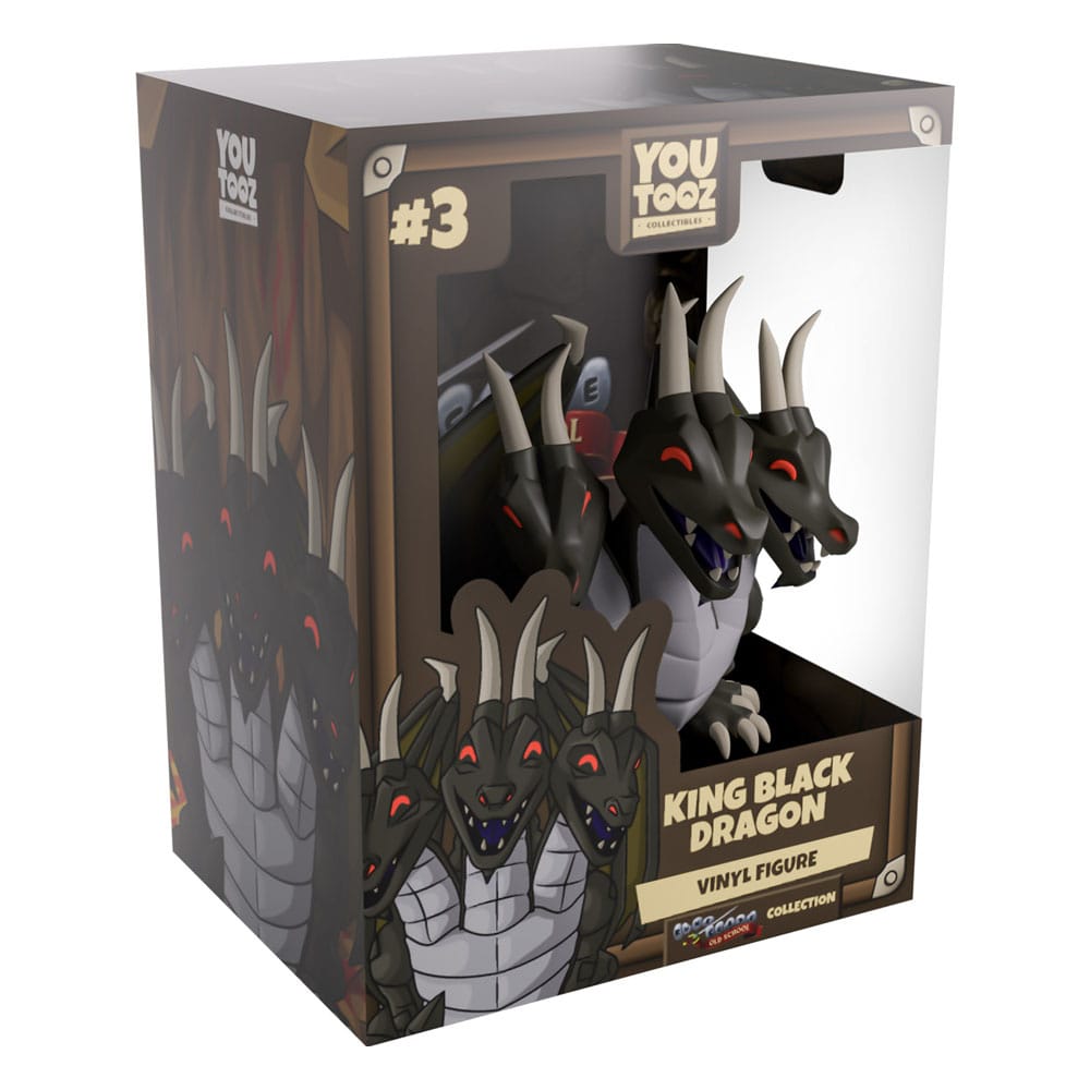 Old School RuneScape Figura Viny King Black Dragon 10 cm