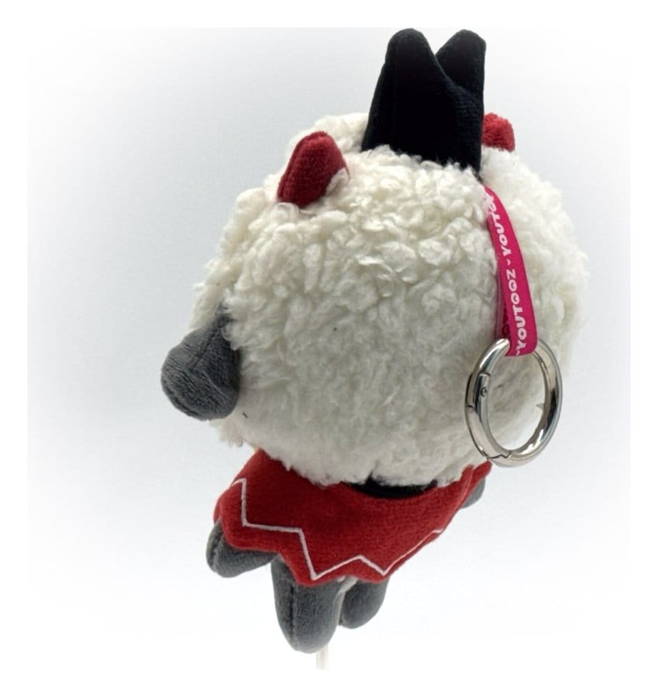 Cult of the Lamb Llavero Peluche The Lamb 13 cm