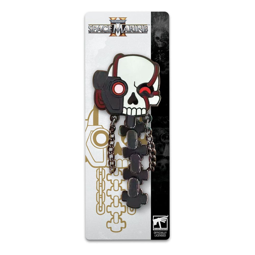 Space Marine 2 Chapa Servo Skull 5 cm - Z POP Toys