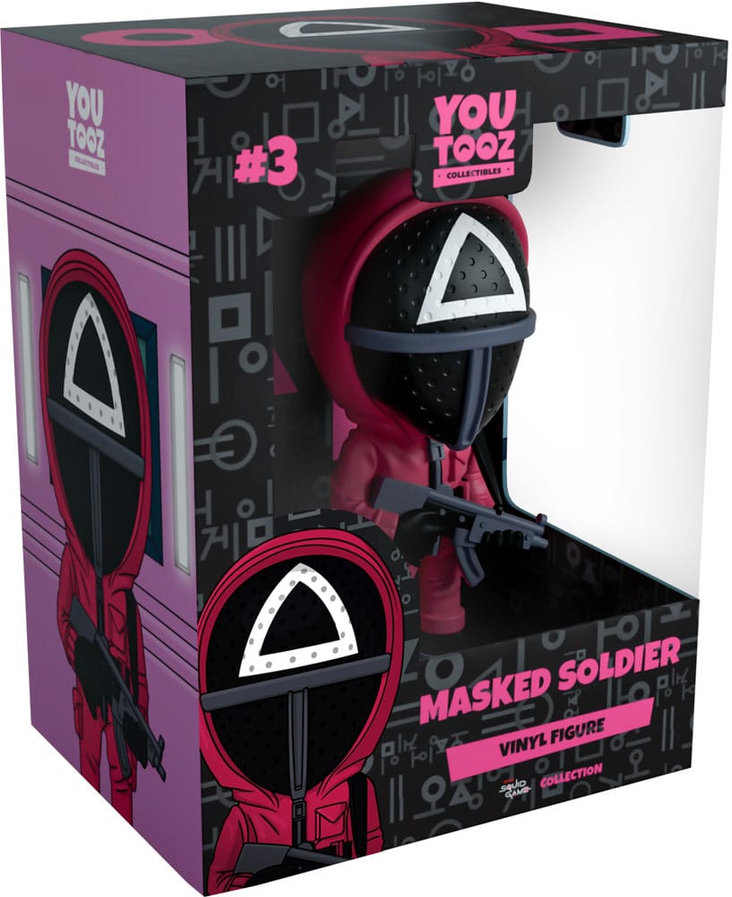 Squid Game Figura Vinyl Masked Soldier 11 cm - Z POP Toys