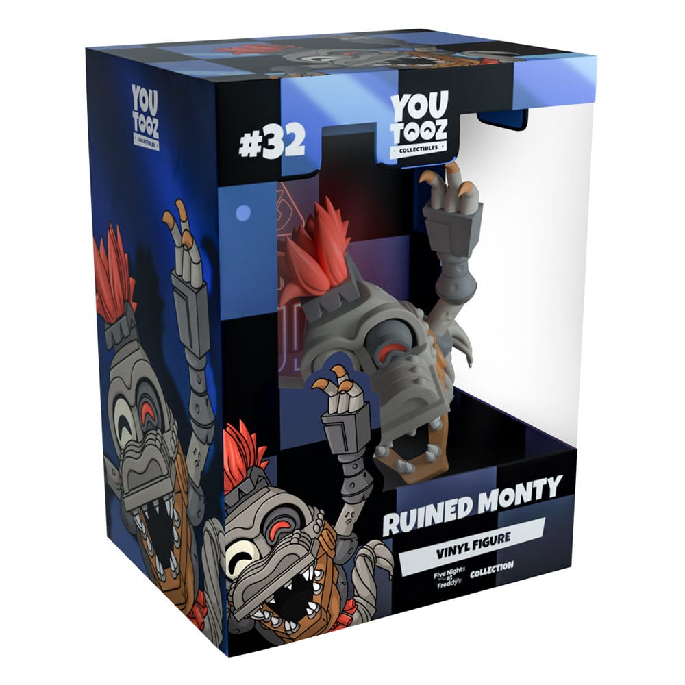 Five Nights at Freddy's Figura Vinyl Ruined Monty 11 cm
