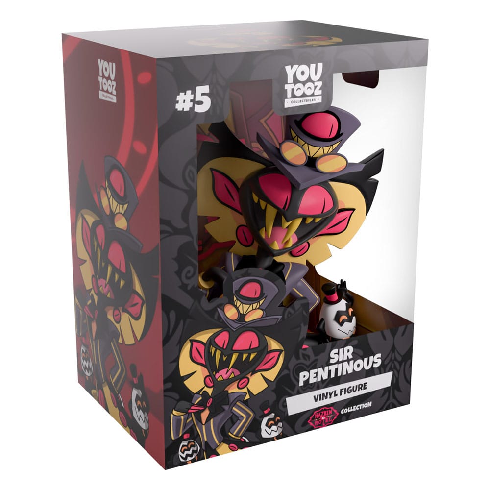 Hazbin Hotel Figura Vinyl Sir Pentious 13 cm