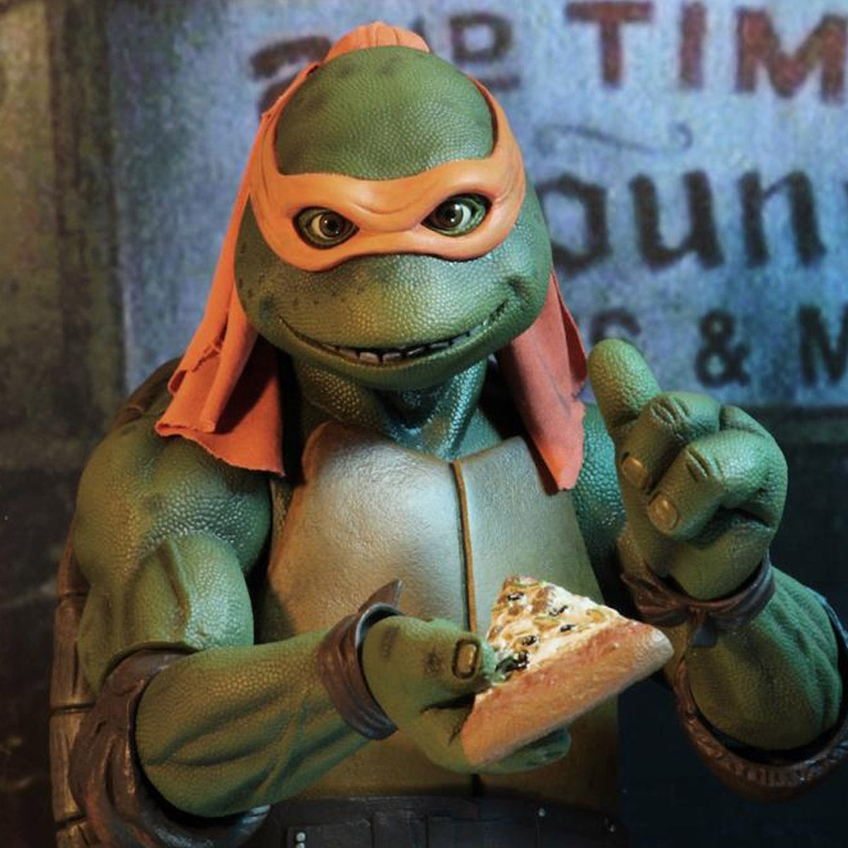 Teenage Mutant Ninja Turtles Cartoon Michelangelo 1/4 Scale Action Figure