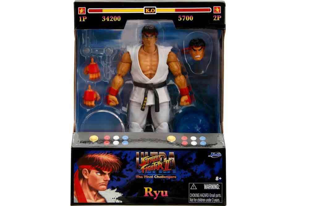 RYU FIGURA 15 CM ULTRA STREET FIGHTER II: THE FINAL CHALLENGERS