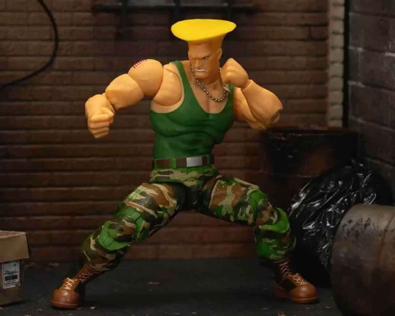 GUILE FIGURA 15 CM ULTRA STREET FIGHTER II: THE FINAL CHALLENGERS
