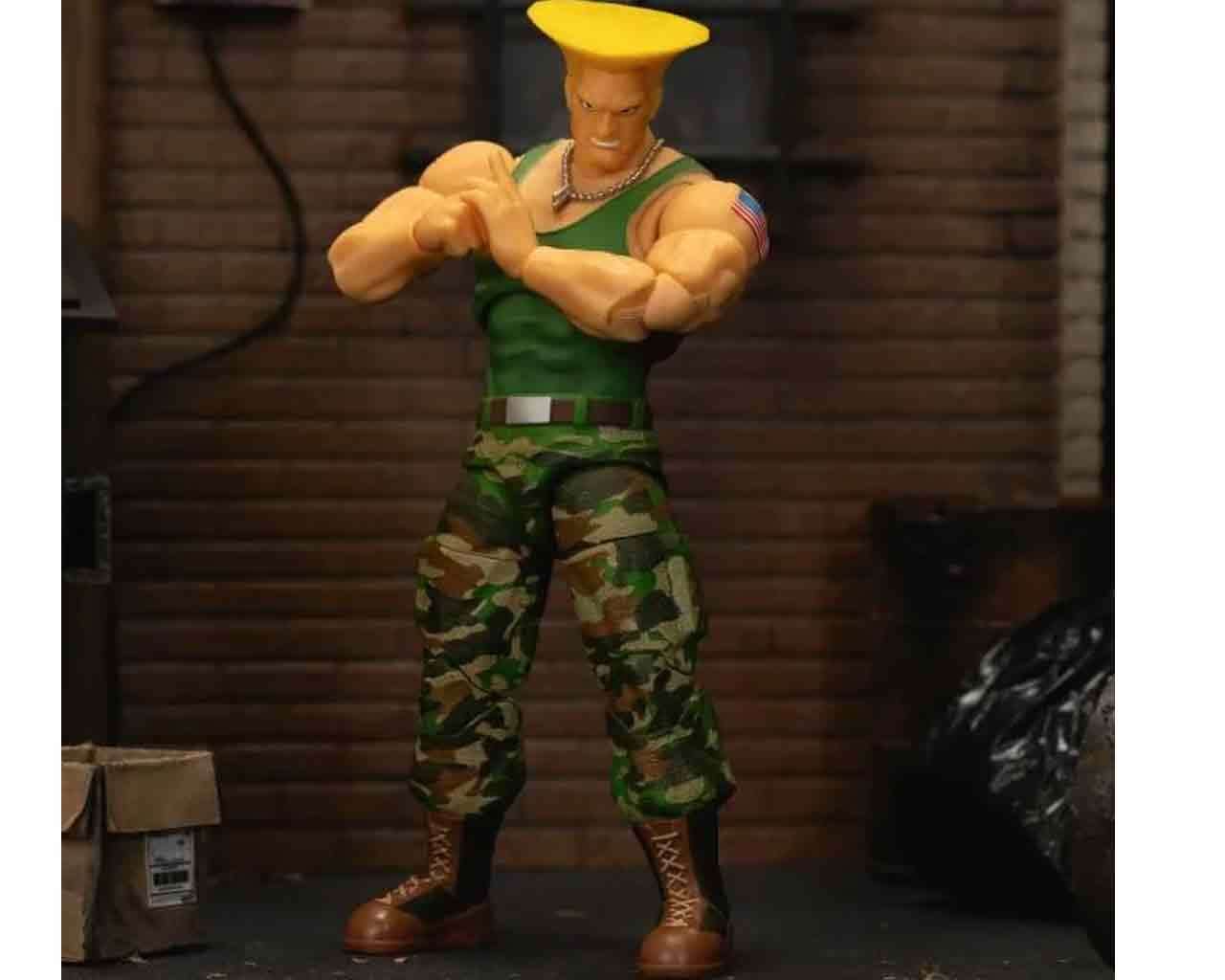 GUILE FIGURA 15 CM ULTRA STREET FIGHTER II: THE FINAL CHALLENGERS