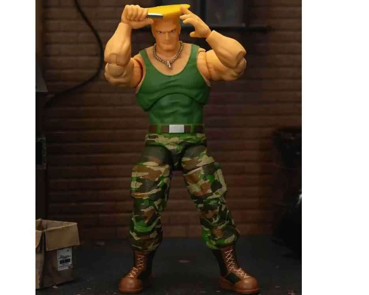 GUILE FIGURA 15 CM ULTRA STREET FIGHTER II: THE FINAL CHALLENGERS