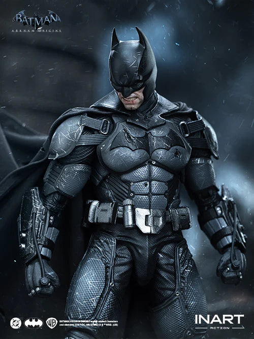 Inart Batman: Arkham Origins Batman Battle Damaged 1/12 Action Figure