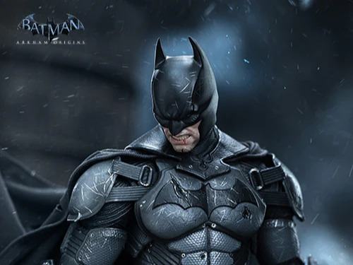 Inart Batman: Arkham Origins Batman Battle Damaged 1/12 Action Figure