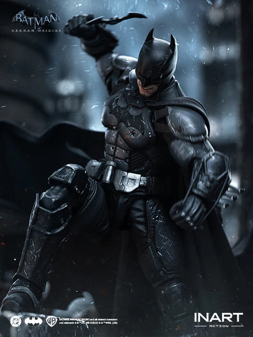 Inart Batman: Arkham Origins Batman Battle Damaged 1/12 Action Figure