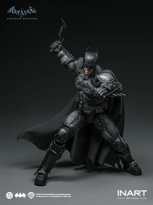 Inart Batman: Arkham Origins Batman Battle Damaged 1/12 Action Figure